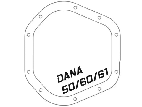 aFe 46-70080 Front Differential Cover (Raw Street Series) Ford Diesel Trucks 94.5-14 V8-7.3/6.0/6.4/6.7L