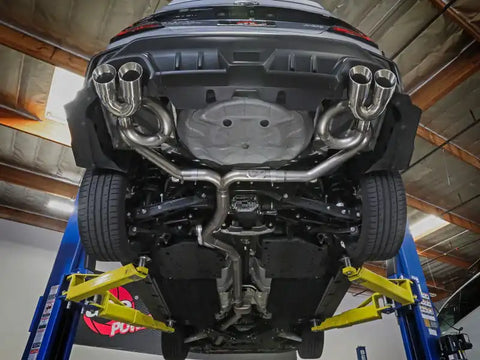 aFe 49-36809-B POWER Takeda 3in to 2-1/2in 304 SS Cat-Back Exhaust w/ Black Tips 22-23 Subaru WRX H4-2.4L (t)