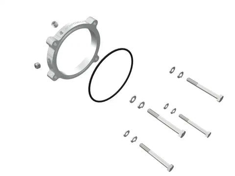 aFe 46-32011 Silver Bullet Throttle Body Spacers TBS Ram 1500 TRX 2021 V8-6.2L