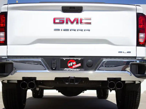 aFe 49-34110-B Vulcan Series 3-2.5in 304SS Exhaust Cat-Back w/Blk Tips 2019 GM Silverado/Sierra 1500 L4-2.7L(t)