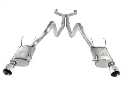 aFe 49-43049-P MACHForce XP Cat-Back Exhaust 3in SS w/ Polished Tips 11-14 Ford Mustang GT V8 5.0L