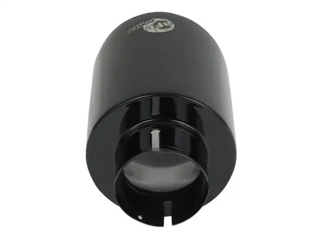 aFe 49T25454-B071 Takeda 409 SS Clamp-On Exhaust Tip 2.5in. Inlet / 4.5in. Outlet 7in. L - Black