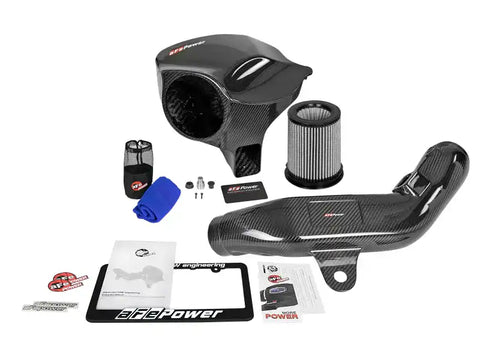 aFe 58-10004D Black Series Carbon Fiber CAIS w/PDS Filter 16-18 BMW M2 (F87) L6-3.0L