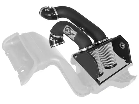 aFe 51-12972-B MagnumFORCE 2XP Intake w/3.5in Black Steel Housing Pro DRY S Filter 2017 Ford F-150 V6-3.5L (tt)