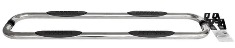 ICI 3'' Round Stainless Steel Cab Length Nerf Bars