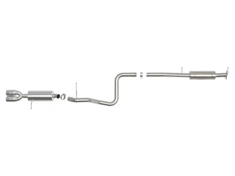 aFe 49-33140-P Takeda Series 2 1/2in 304 SS Cat-Back 14-19 Ford Fiesta L4-1.6L (t) w/Polished Tip