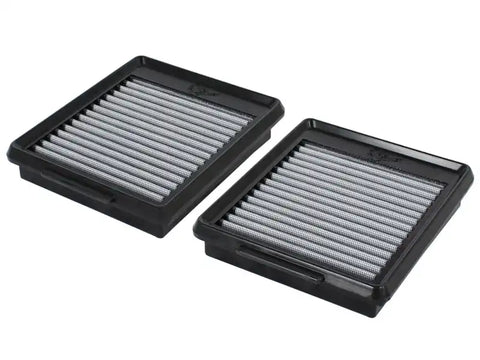 aFe 31-10166 MagnumFLOW Air Filters OEM Replacement Pro DRY S 09-15 Nissan GT-R V6 3.8L (tt)