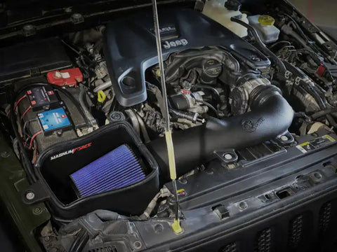 aFe 54-13078R Magnum FORCE Stage-2 Pro 5R Cold Air Intake System Jeep Wrangler (JL) 18-23 V6-3.6L