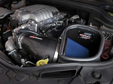 aFe 57-10009R Track Series Carbon Fiber Pro 5R AIS - 19-20 Jeep Grand Cherokee Trackhawk 6.2L