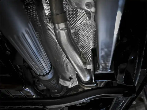 aFe 48-48024 Twisted Steel 2in Stainless Loop Delete Down-Pipe 2018+ Jeep Wrangler (JL) V6 3.6L