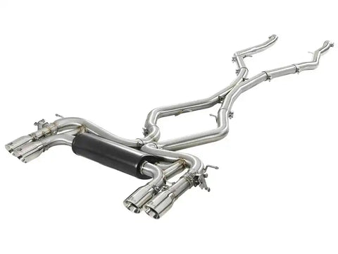 aFe 49-36351-P MACHForce XP Exhausts Cat-Back SS 21 BMW M2 Competition L6-3.0L w/Polished Tips