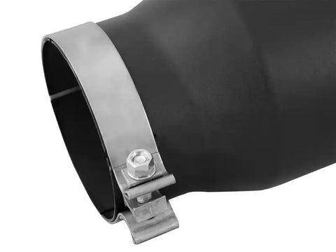 aFe 49t50702-b15 POWER MACH Force-Xp 5in 304 Stainless Steel Exhaust Tip x 7Out x15Lin Bolt-On Right-Blk