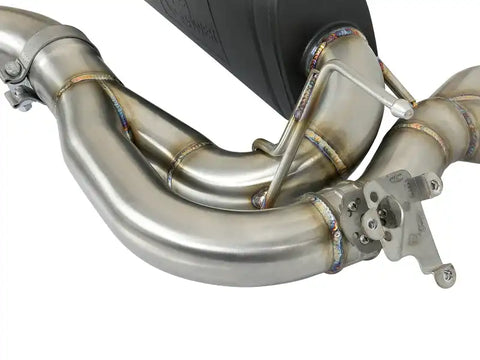 aFe 49-36338-B MACH Force-Xp 2-1/2in SS Axle Back Exhaust w/Black Tips 15+ BMW M3/M4 (F80/F82) L6 3.0L (tt) S55