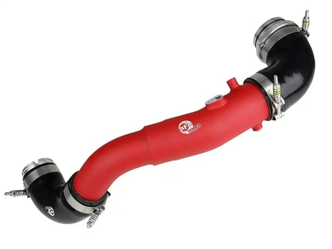 aFe 46-20398-R 2020 Toyota Supra 3.0L 3in Red Intercooler Tube - Hot