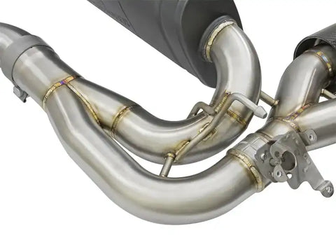 aFe 49-36333-C MACHForce XP 3in - 2 1/2in Axle Back 304SS Exhaust w/ Carbon Fiber Tips 16-17 BMW M2 (f87)