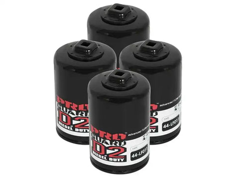 aFe 44-LF011-MB Pro GUARD D2 Oil Filter 99-05 GM Gas Trucks V8 4.8L/5.3L/6.0L (4 Pack)