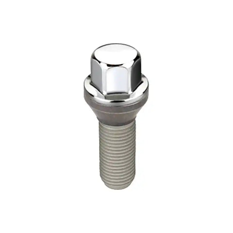 McGard Hex Lug Bolt (Cone Seat) M14X1.5 / 17mm 30.5mm Shank Length (Box of 50) - Chrome