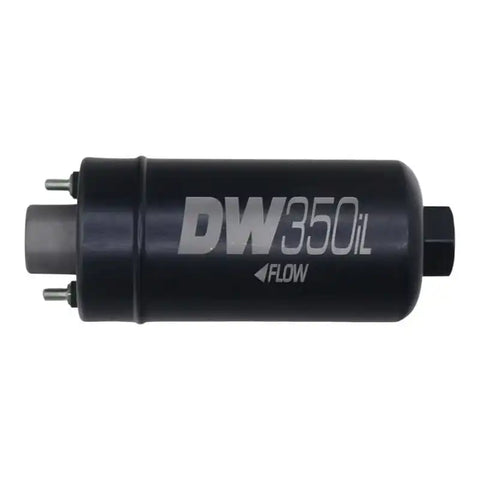 DeatschWerks 350 LPH DW350iL In-Line External Fuel Pump w/ Mounting Brackets