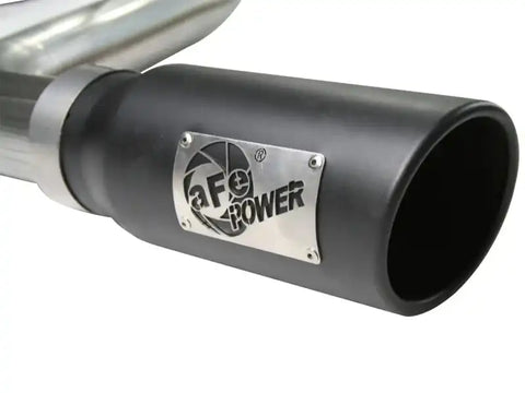 aFe 49-46006-B MACHForce XP Exhaust Cat-Back SS-409 07-09 Toyota Tundra V8-5.7L w/ Black Tip