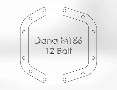aFe 46-71010B Pro Series Front Differential Cover Black 2018+ Jeep Wrangler (JL) V6 3.6L (Dana M186)