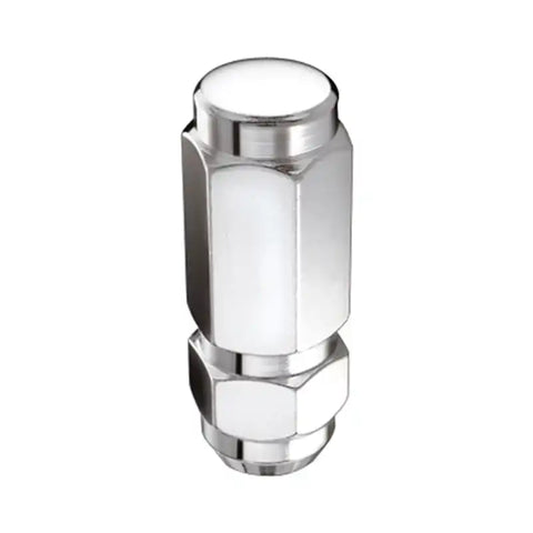 McGard Hex Lug Nut (Cone Seat / Duplex) 1/2-20 7/8 2.5in. Length (Box of 100) - Chrome