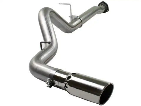 aFe 49-44004 MACHForce XP 4in DPF-Back SS Exhaust 5/07-10 GM Diesel Trucks V8-6.6L (td) LMM