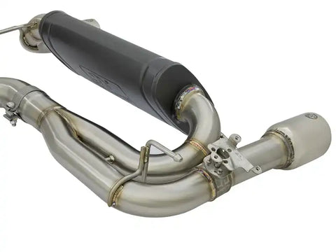 aFe 49-36335-P MACHForce XP 16-17 BMW 340i/iX 440i/iX L6-3.0L (t) SS Axle-Back Exhaust w/Polished Tips