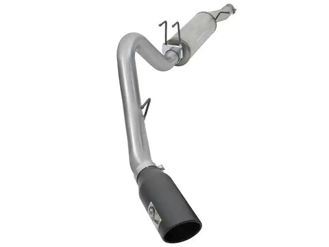 aFe 49-43086-B MACHForce XP 4in Cat-Back SS-409 Exhaust w/ Black Tips 2017 Ford Super Duty F-250/F-350 V8-6.2L
