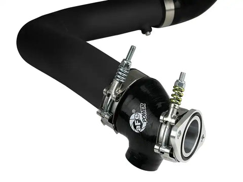 aFe 46-20378-B BladeRunner 2.5in Aluminium Hot Side Charge Pipe 15-20 Subaru WRX 2.0T - Black