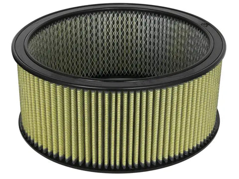 aFe 18-11477 MagnumFLOW Air Filters Round Racing PG7 A/F RR 14OD x 12ID 6H IN with E/M