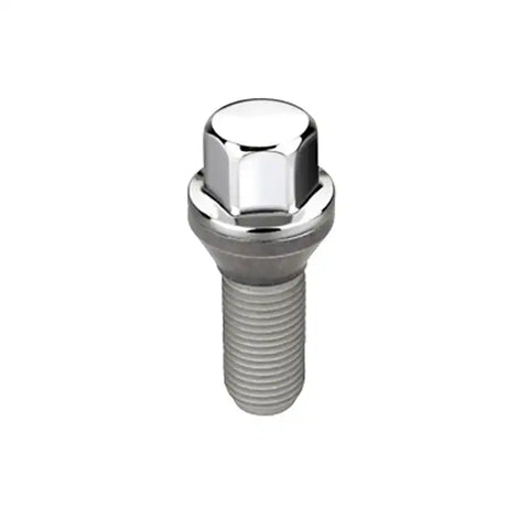 McGard Hex Lug Bolt (Cone Seat) M12X1.25 / 17mm 22.0mm Shank Length (Box of 50) - Chrome