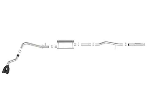 aFe 49-34106-B Vulcan Series 3in 304SS Exhaust Cat-Back w/Blk Tip 2019 GM Silverado/Sierra 1500 V6-4.3L/V8-5.3L