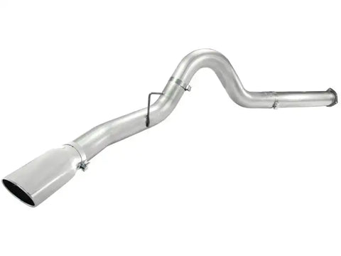 aFe 49-03055-P Atlas 5in DPF-Back Aluminized Steel Exh Sys, Ford Diesel Trucks 11-14 v8-6.7L (td) Polished tip