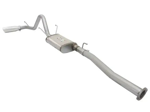 aFe 49-46024-P MACH Force XP 2.5in Cat-Back Stainless Steel Exhaust w/Polished Tip Toyota Tacoma 13-14 2.7L