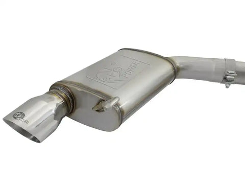 aFe 49-33087-P MACHForce XP 3in Sport Tone Cat-Back Exhausts w/ Polished Tips 15-17 Ford Mustang V6/V8