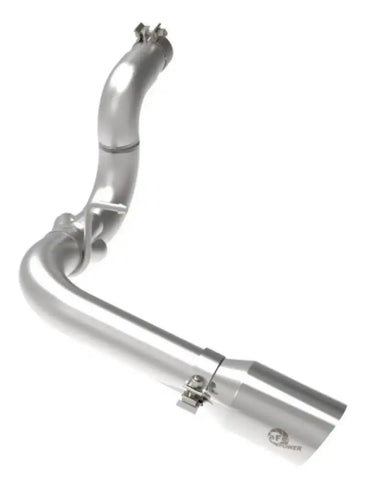 aFe 49-38092-P 20-21 Jeep Wrangler Large Bore-HD 3in 304 Stainless Steel DPF-Back Exhaust System - Polished Tip