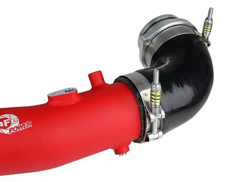 aFe 46-20398-R 2020 Toyota Supra 3.0L 3in Red Intercooler Tube - Hot