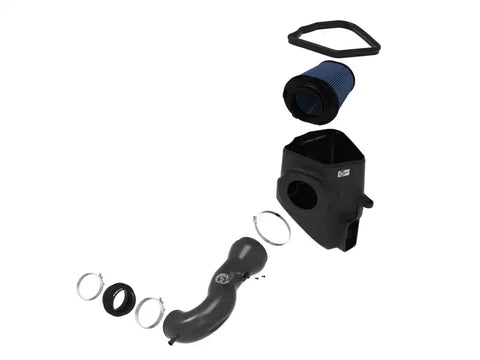 aFe 57-10015R 19-20 GM Trucks 5.3L/6.2L Track Series Carbon Fiber Cold Air Intake System With Pro 5R Filters