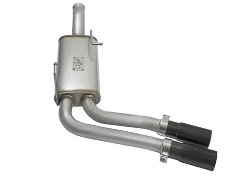 aFe 49-44070-B Rebel Series CB Middle-Side Exit SS Exhaust w/ Black Tips 09-16 GM Silverado/Sierra V6/V8