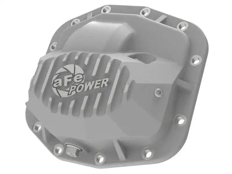 aFe 46-71010A Street Series Front Differential Cover Raw 2018+ Jeep Wrangler (JL) V6 3.6L (Dana M186)