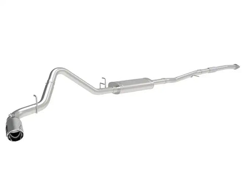 aFe 49-44108-P Apollo GT Series 19-20 GM 1500 2.7L (t) 409 SS CB Exhaust System w/Polished Tip