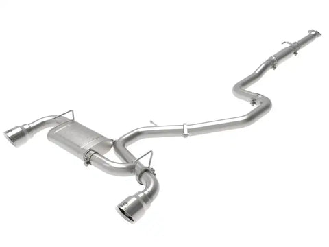aFe 49-37010-P Takeda Exhaust Cat-Back 19-20 Hyundai Veloster N 304SS Polished Dual Tips