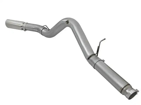 aFe 49-44081-P LARGE Bore HD 5in Exhausts DPF-Back SS w/ Pol Tips 16-17 GM Diesel Truck V8-6.6L (td) LML/L5P