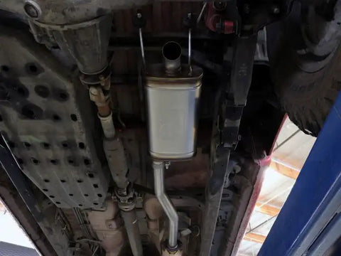 aFe 49-46049 ROCK BASHER 2.5in 409 SS Cat-Back Exhaust - 99-04 Toyota Tacoma L4-2.4L / V6-3.4L