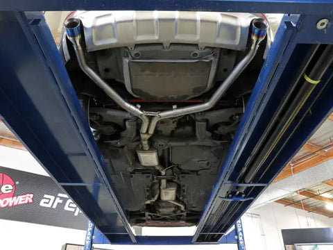 aFe 49-36438-C MACH Force-Xp 13-16 Audi Allroad L4 SS Cat-Back Exhaust w/ Carbon Tips