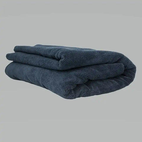 Chemical Guys Elegant Edgeless Microfiber Towel - 51in x 30in - Black - Case of 12