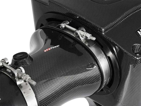 aFe 52-72205-CF Momentum GT Black Series Carbon Fiber CAIS 2017 Dodge Challenger/Charger SRT Hellcat V8-6.2L(sc)