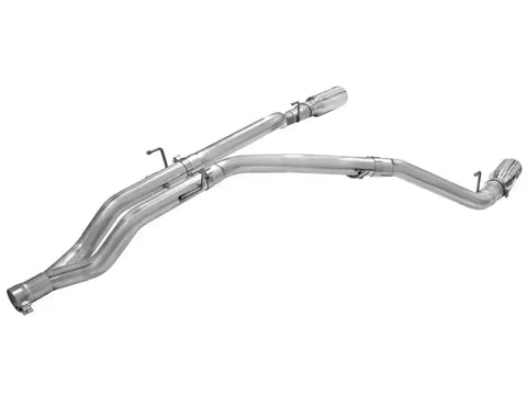 aFe 49-42045-P MACHForce XP DPF-Back Exhaust 3in SS w/ 5in Polished Tips 2014 Dodge Ram 1500 V6 3.0L EcoDiesel