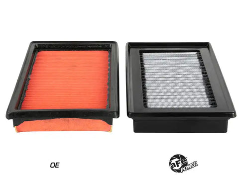 aFe 31-10273-MA Magnum FLOW Pro DRY S OE Replacement Filter (Pair) 14-19 Infiniti Q50 V6 3.5L/3.7L