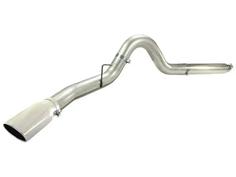 aFe 49-43054-P MACHForce XP 5in DPF-Back Stainless Steel Exh Sys, polished tip,Ford Diesel Trucks 08-10 V8-6.4L